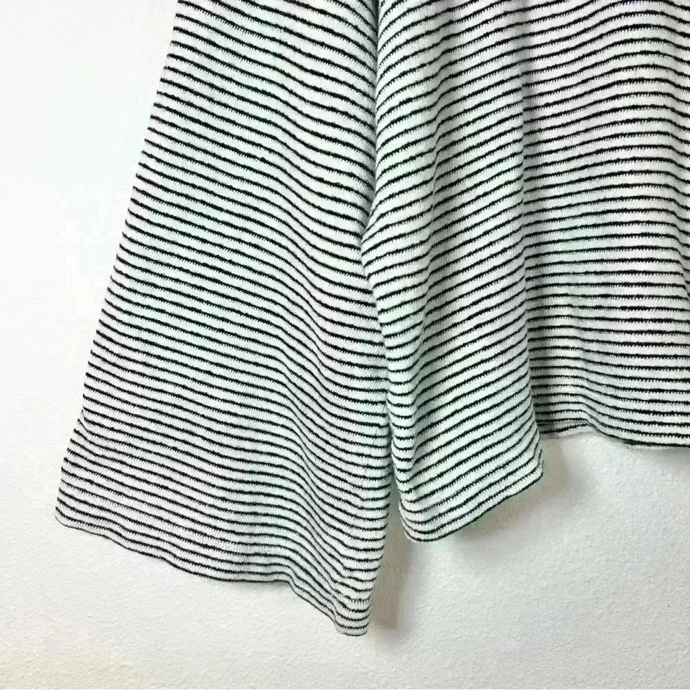 Madewell Women’s Terry Raglan Sweatshirt in Stripe Size Medium - Picture 7 of 13